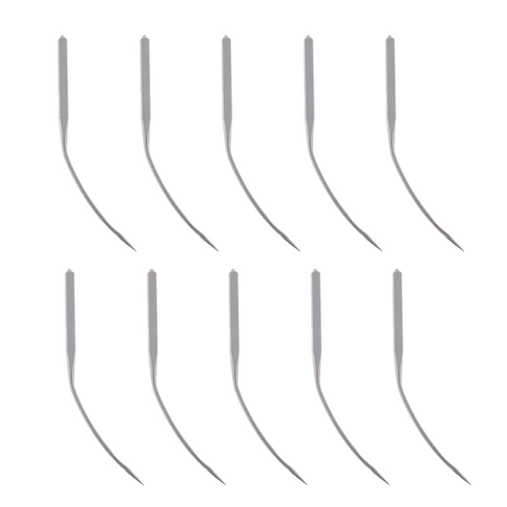 Wxqbjtam 1Pcs Portable Silver Metal Blindstitch Sewing Machine Needles LW*6T