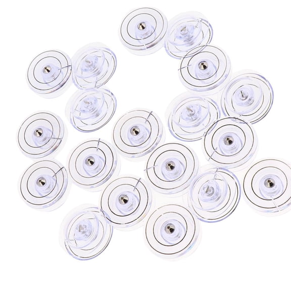 Wxqbjtam 20Pcs Plastic Bobbins Spools for Singer Sewing Machine Spare Parts Attachments