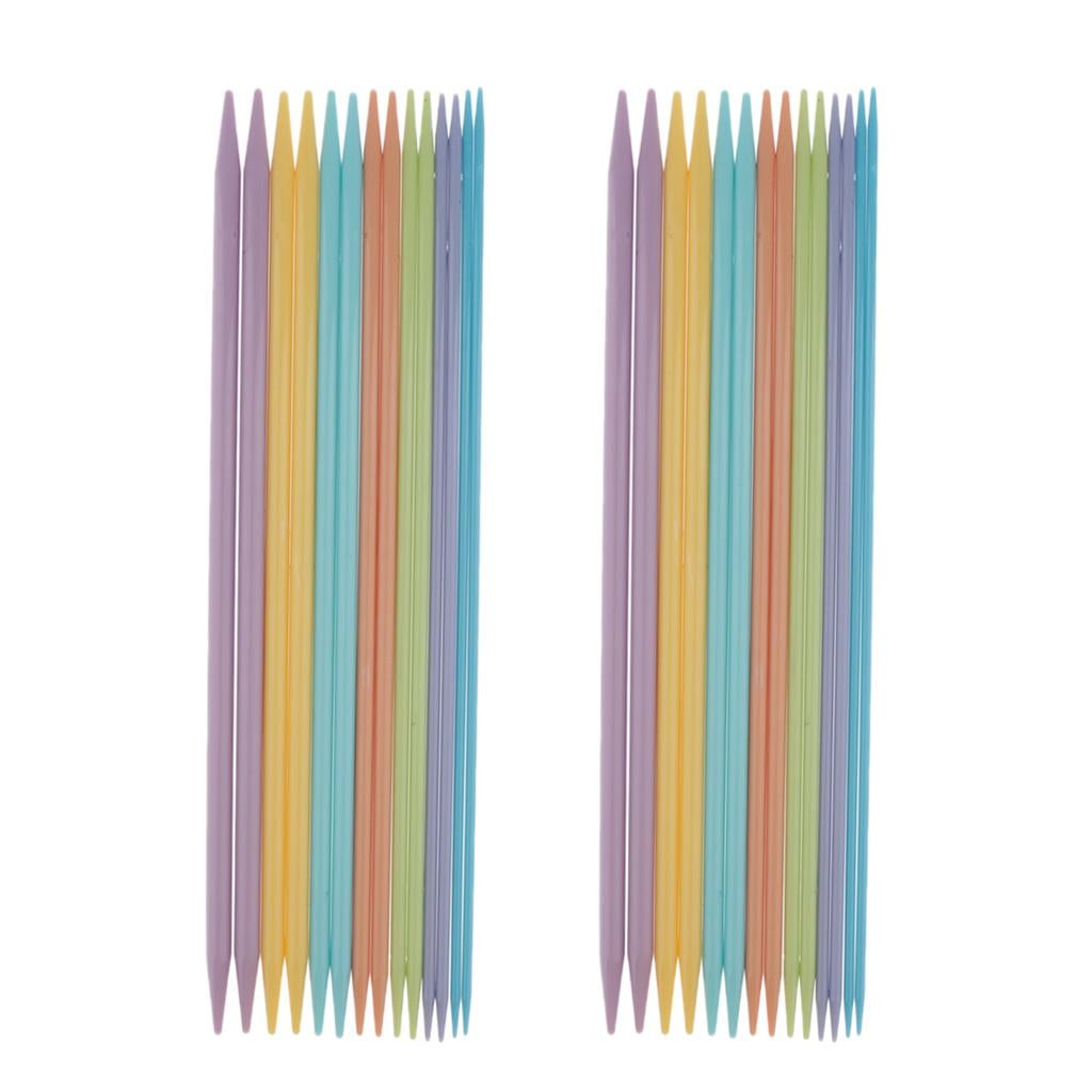Wxqbjtam 28pcs Assorted Crochet Needle Hook Set Knitting Needle Stitches 7 Sizes