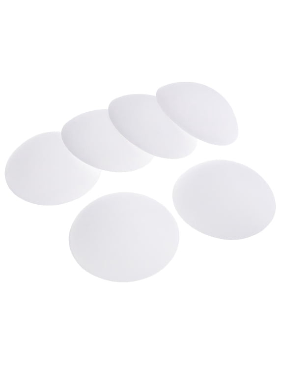 3 Pairs Push Pads Inserts Sponge Breast Enhancers Swimwear White Round White