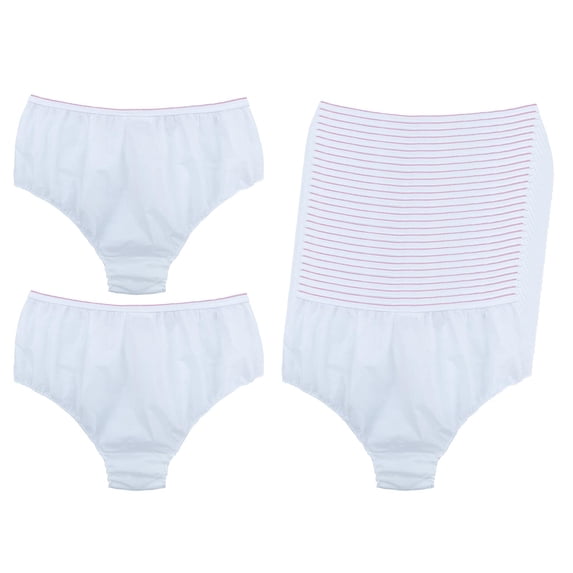 Wxqbjtam 30 Pieces Disposable Women Panties Comfortable Portable Handy Soft Ladies Briefs