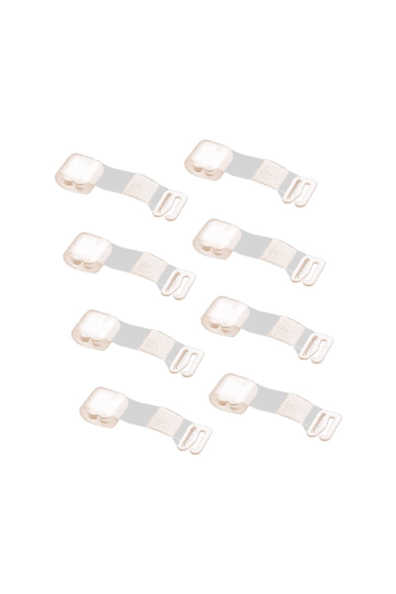 4 Pairs Clear Bra Straps Bra Accessories for Strapless Bra Removable Lightweight 1.2cm Width