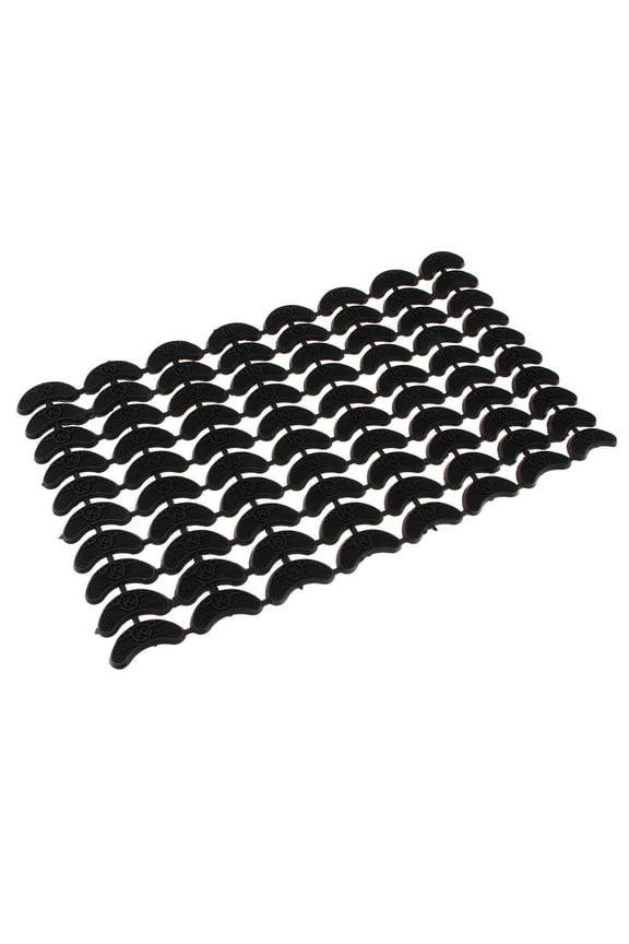 40 Pairs Stick On Heel Tips Plates Taps Shoe Repair Kit Protectors Pad 5.5cm M