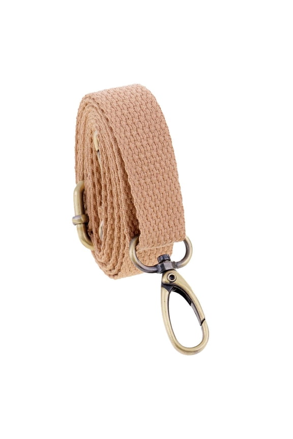 Adjustable Canvas Crossbody Bag Shoulder Bag Handbag Strap Replacement Khaki