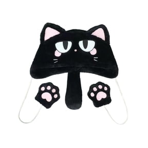 Wxqbjtam Anime Cosplay Hat Creative Ear Protection Cap Head Accessories Lady Winter Plush Style B