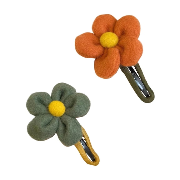 Wxqbjtam Autumn Winter Big Flower Hair Clips Elegant Hair Claws Women Girls