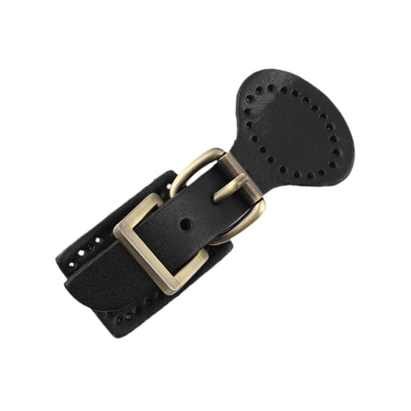 Wxqbjtam Bag Buckle Closure, Bag Buckle Closure, Purse Closure, Versatile Handbag Closure Black