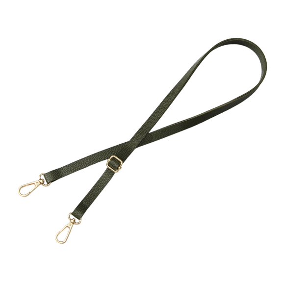Wxqbjtam Bag Strap DIY Supplies Comfortable with Buckle Cross Body Strap for Purse Making Dark green