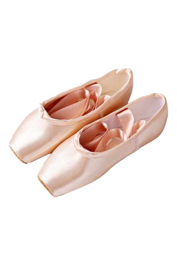 Ballet Shoes for Women Girls, Satin Pointe Ballet Slippers Dance Yoga Shoes with 35