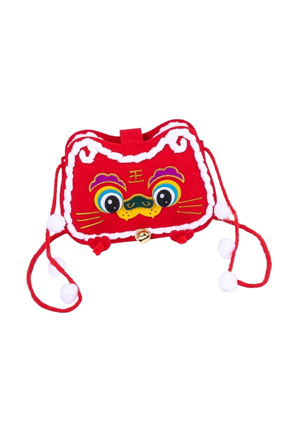 Beginner Shoulder Bag Sewing Material Handmade Handbag Purse Sew Accessories DIY Tiger