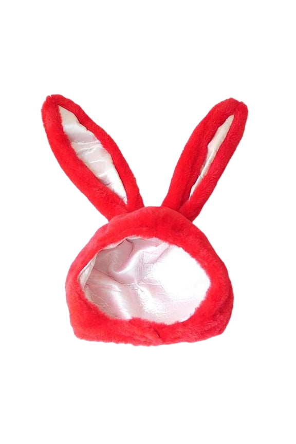 Bunny Ears Cotton Cute Gift Present Props Headdress Cozy Costume Hats for Selfie 21.65x11.02inch