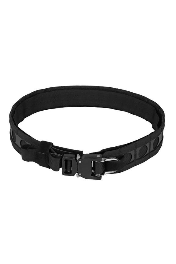 Camping Belt Practical Nylon Lightweight Molle System Belt for Trekking Climbing Black