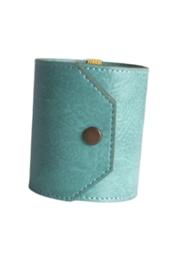 Cash Wrap Wallet Compact Multifunctional Pouch for Shopping Women Travel Holiday Blue