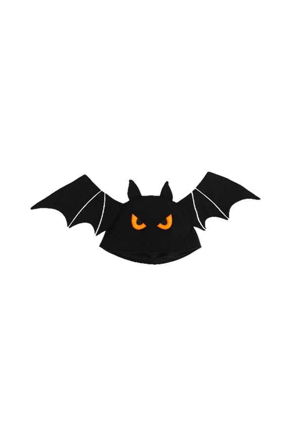 Cute Bat Head Cover Hat Decorative Cartoon Comfortable Novelty Headwear for Role