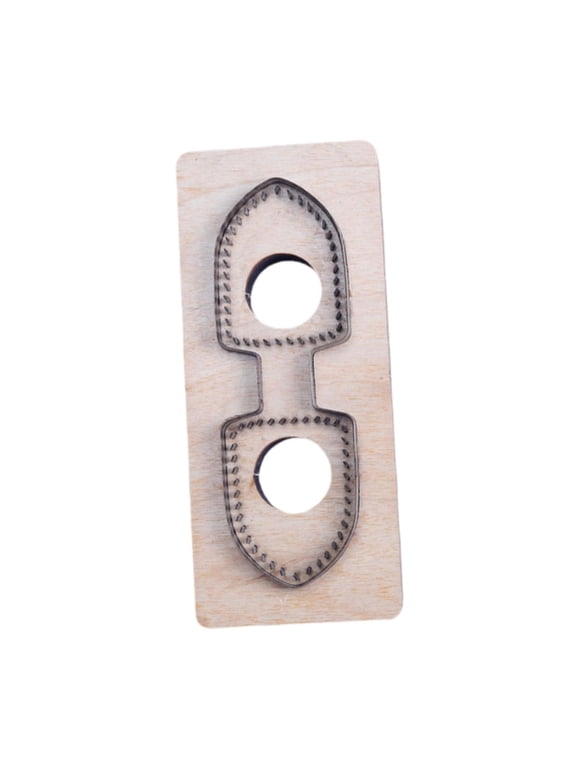 -Cutting Die, Leather Cutting Die, Keychain, DIY Cutting Template, Wooden Cutter Style A
