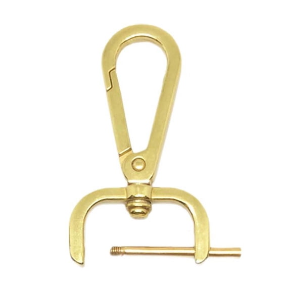 Wxqbjtam Detachable Snap Hook Swivel Clasp Backpack Buckle Metal Hardware Sturdy Portable