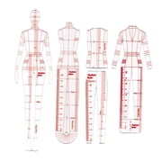 Wxqbjtam DrESSmaker Ruler Sewing Marking Tracing Tools B B