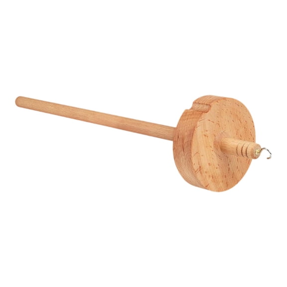 Wxqbjtam Drop Spindle for Beginners for Hand Spinning Hand Carved Multi Purpose Wood Tool
