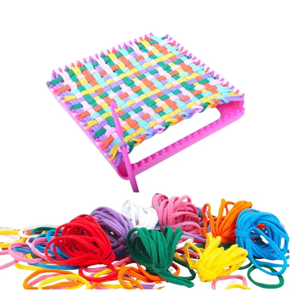 Wxqbjtam Durable Knitting Loom Set Hook Rope Accessories Multicolored Crochet Crafts Tool