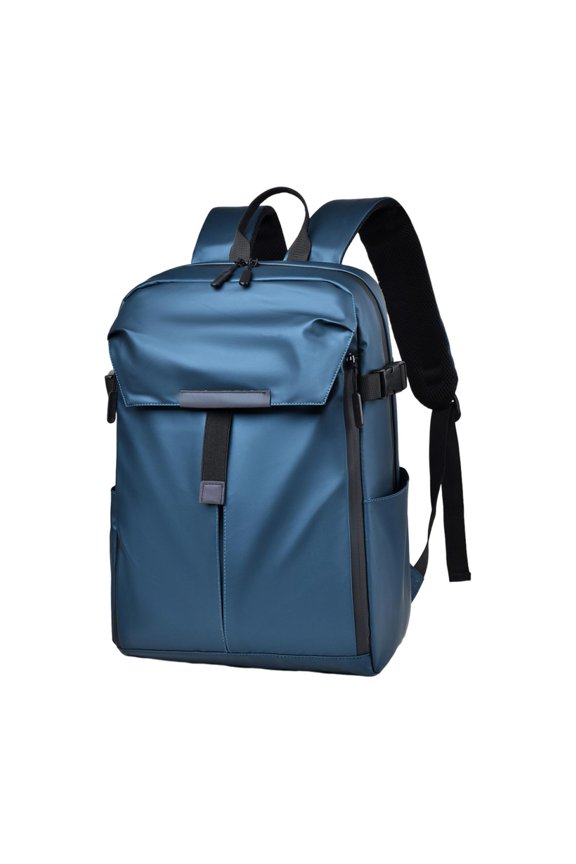 Father's Day Gift Backpack Large Capacity Lightweight Laptop Backpack for Riding blue