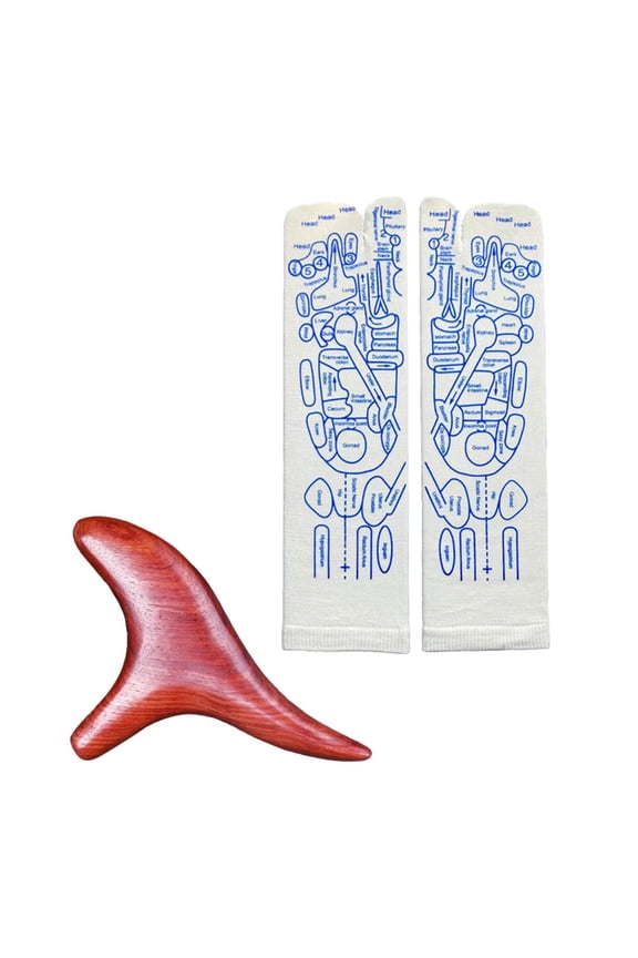 Foot Massage Socks Reflexology Socks Comfortable Massage Auxiliary Soft Acupoint Women