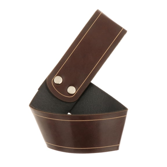 Wxqbjtam Frog Sheath for , PU Leather Carry Holder, Belt Hanger for Katanas, Sheath for , Brown