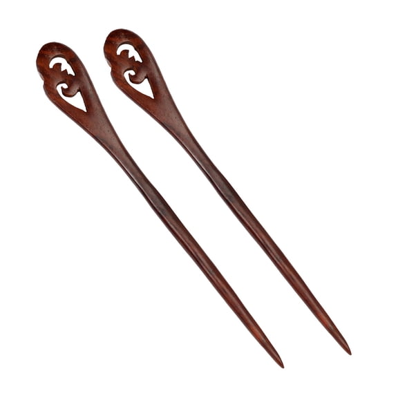 Wxqbjtam Hair Chopsticks Hairpin, Decorative Novelty Wooden Hair for Ladies Party Wedding StyleH