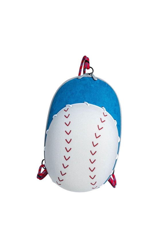 Hat Case for Baseball Caps Breathable Zipper Closure Holder Bag Protective Shell Blue