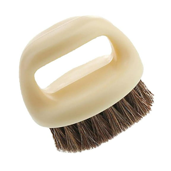 Wxqbjtam Horsehair Shoe Shine Brush leather material care Ash Removing Cleaning Polish
