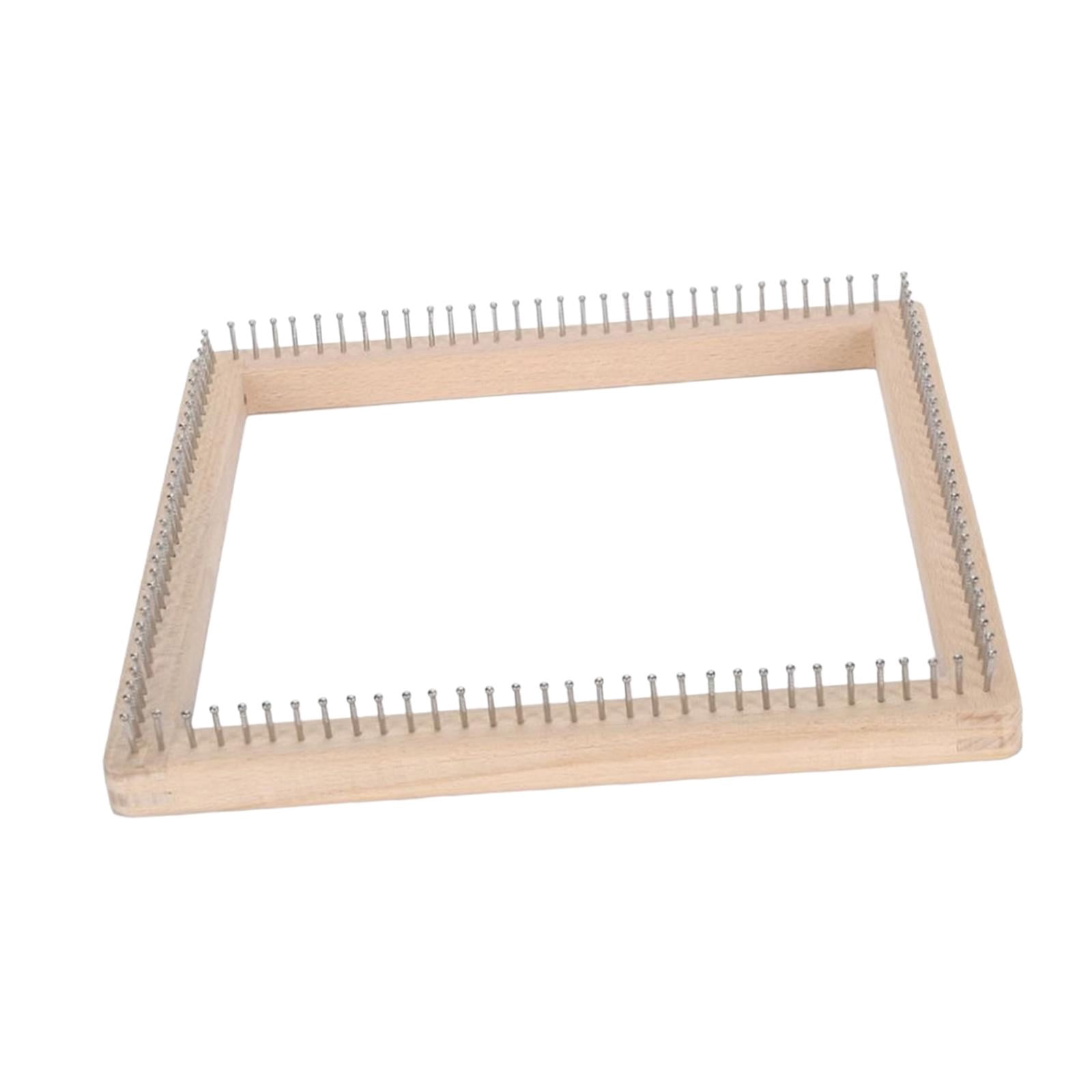 Wxqbjtam Knitting Board Knitting Loom DIY Craft Supplies Multifunctional DIY Supplies for 30cmx30cmx3.5cm