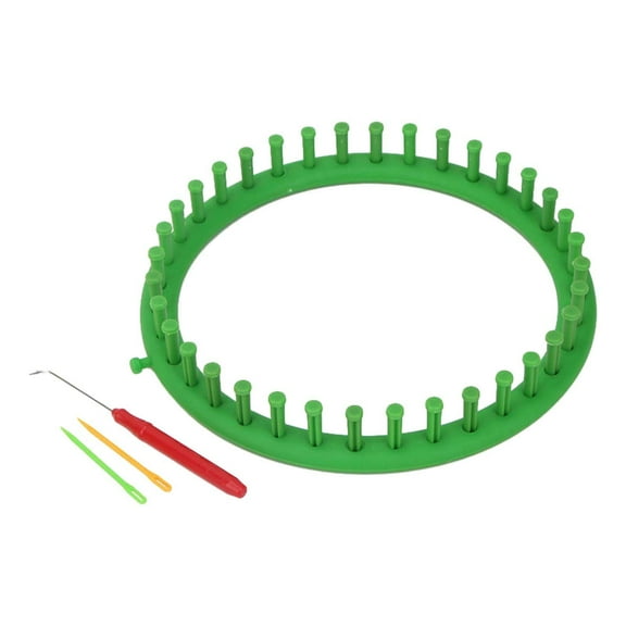Wxqbjtam Knitting Loom Set Stitch Knit Practical Multifunction Durable Weaving Tools Loom Diameter 24cm