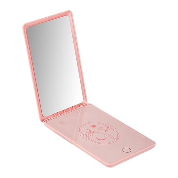 Wxqbjtam Mask Heater with Makeup Mirrors 3 Timer Setting Beauty Heating Instrument Winter Pink