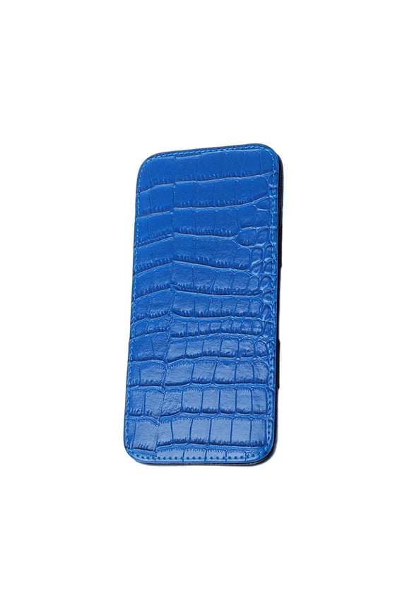 PU Credit Card Holder Purse ID Case Credit Cards Protector Small Cards Organizer blue