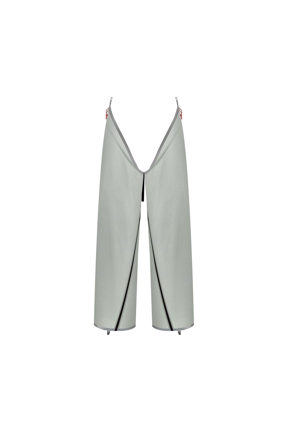 Rain Pants Leg Cover for Men Women Overpants Packable Workwear Outdoor Pants for Gray