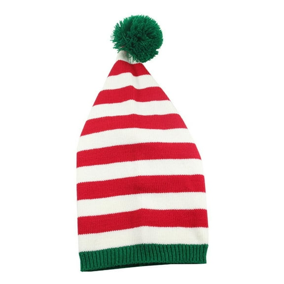 Wxqbjtam Santa Hat Christmas Hat Cap Party Hat Knitted Beanie Winter Hat Crochet Xmas Hat