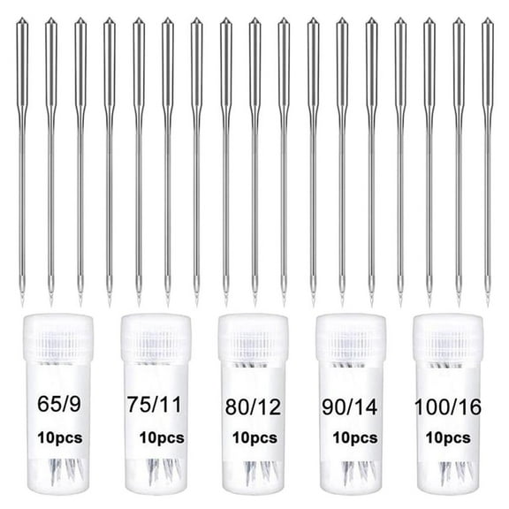 Wxqbjtam Sewing Machine Needles Universal for Singer 5Needles