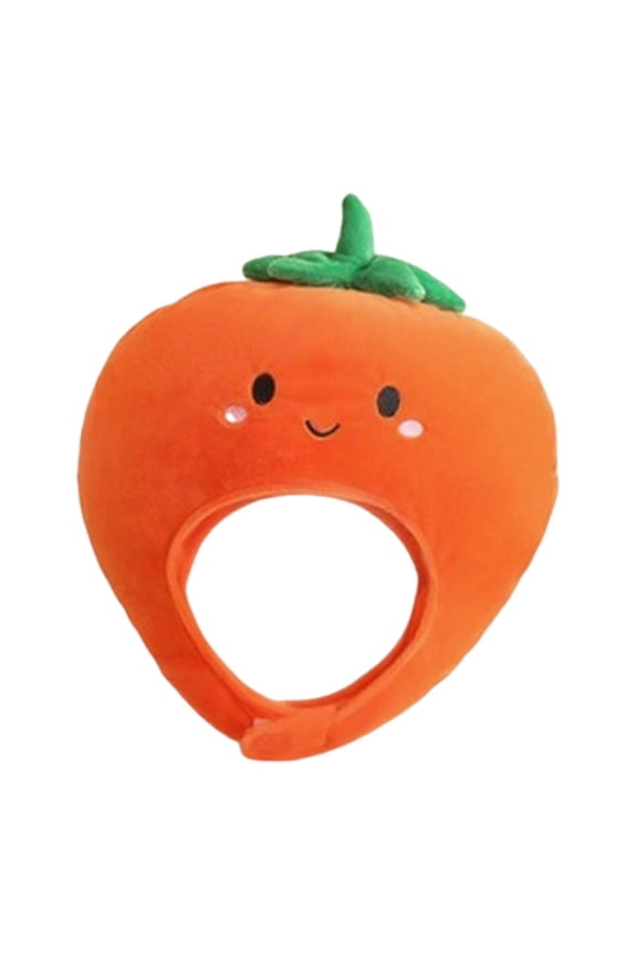 Tomato Hat Costume Cosplay Hilarious Funny Carnival Prop Halloween Decor for Bar