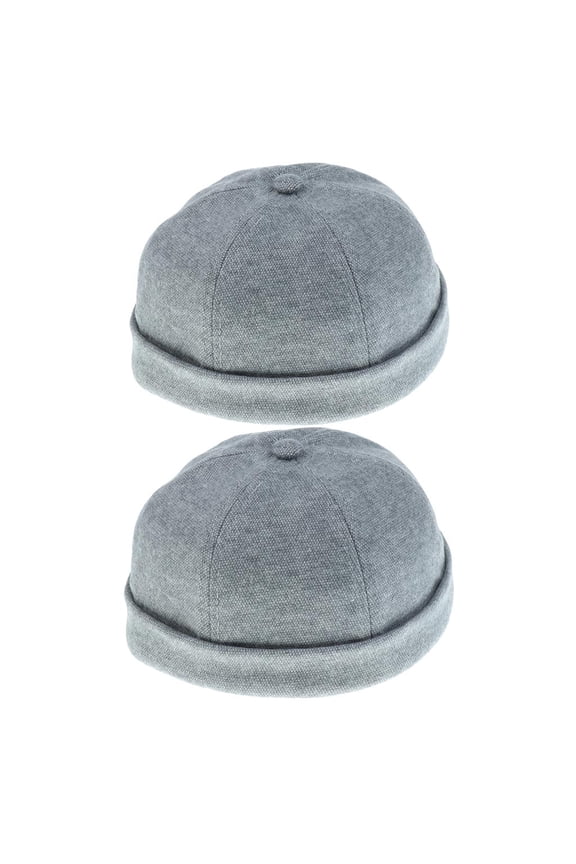 Unisex Retro Eaves Flannel Landlord Hat Fisherman Hat Neutral Grey