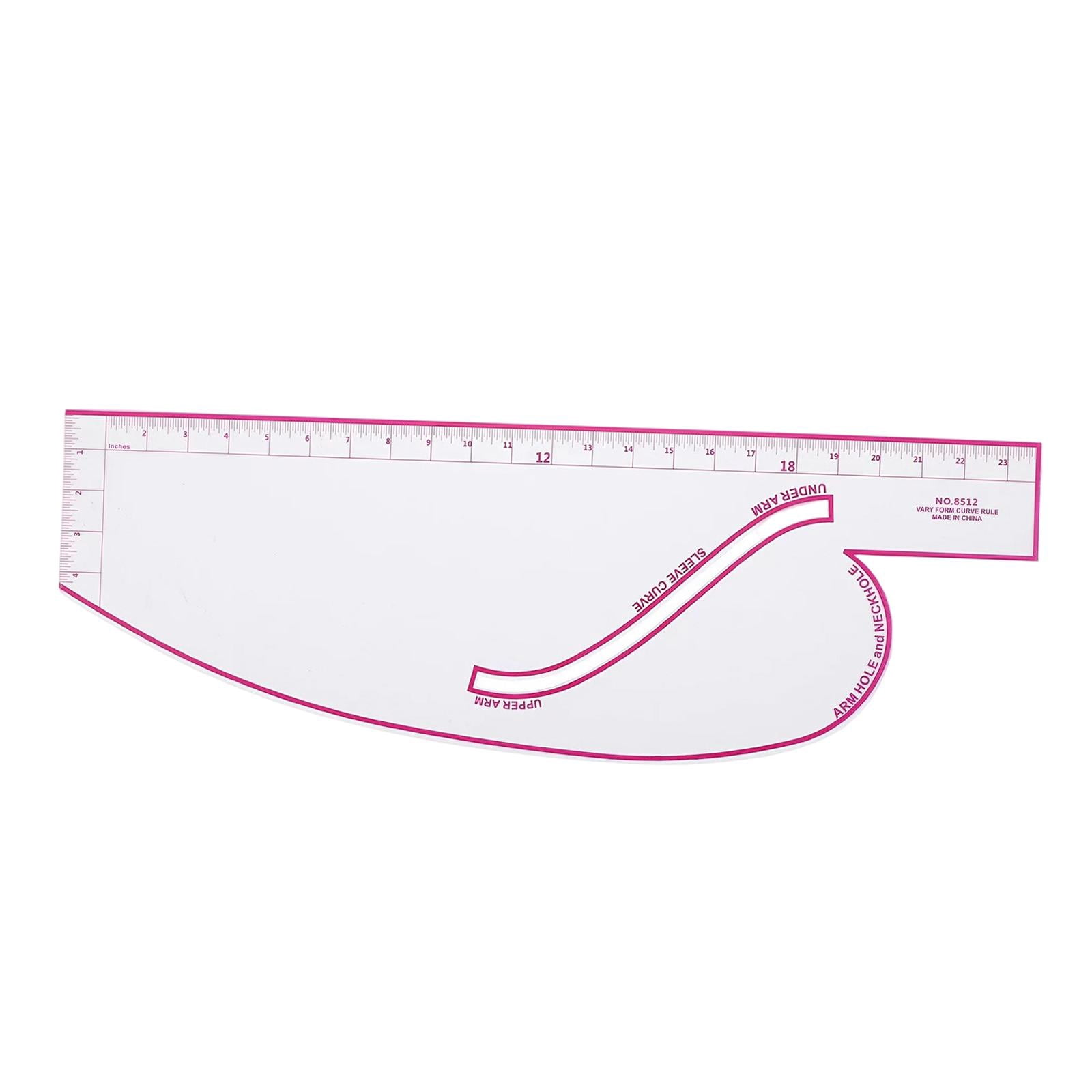 All Vari Forms Wxqbjtam Vari Form Curved Ruler, Measuring Tool, Acrylic Master Ruler ...