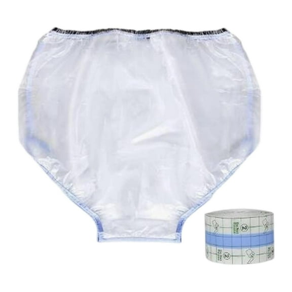 Wxqbjtam Waterproof Underwear Incontinence Pants Post Surgery Soft Seal Protective Briefs 3XL