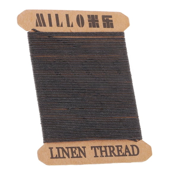 Wxqbjtam Waxed Linen Sewing Threads, 1 Piece, for Leather Bags, Shoes, Clothing, Crafts, M009