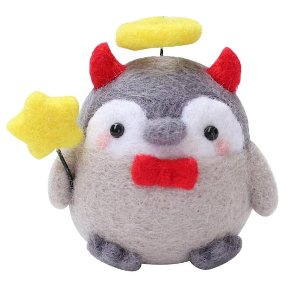 Wxqbjtam felting kit penguin Style 3