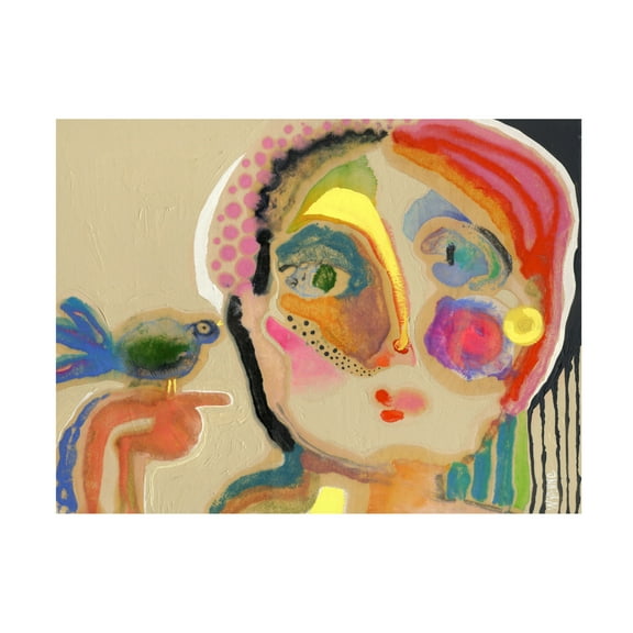 Trademark Fine Art Wyanne The Talker Canvas Wall Art - 18x24