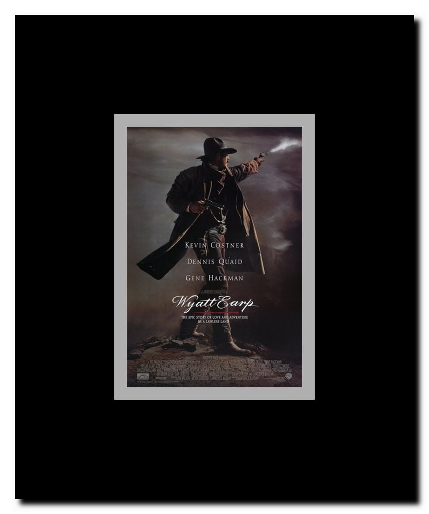 Wyatt Earp Framed Movie Poster