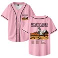 thumbnail image 1 of Wyatt Flores Bucking Bin Chicken Tour 2026 Merch Baseball Jersey V-Neck Shirt Women Men Short Sleeve Streetwear Clothes, 1 of 3