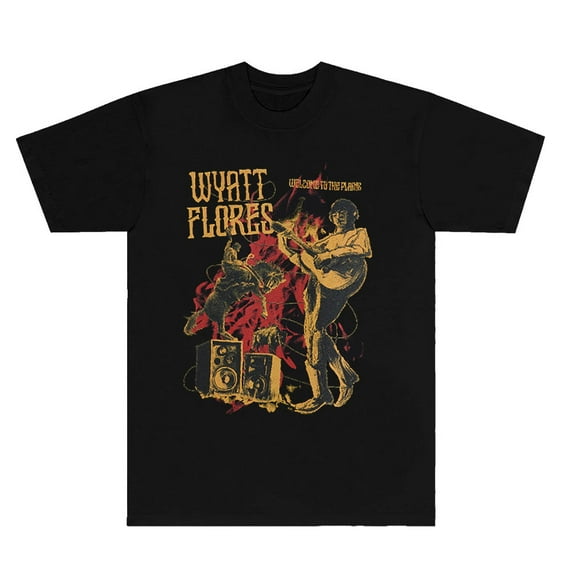 Wyatt Flores Welcome To The Plains T-Shirts Summer Women Men Fashion Streetwear Short Sleeve Tee