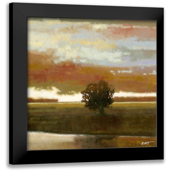 Wyatt Jr., Norman 12x12 Black Modern Framed Museum Art Print Titled - Painted Sky I