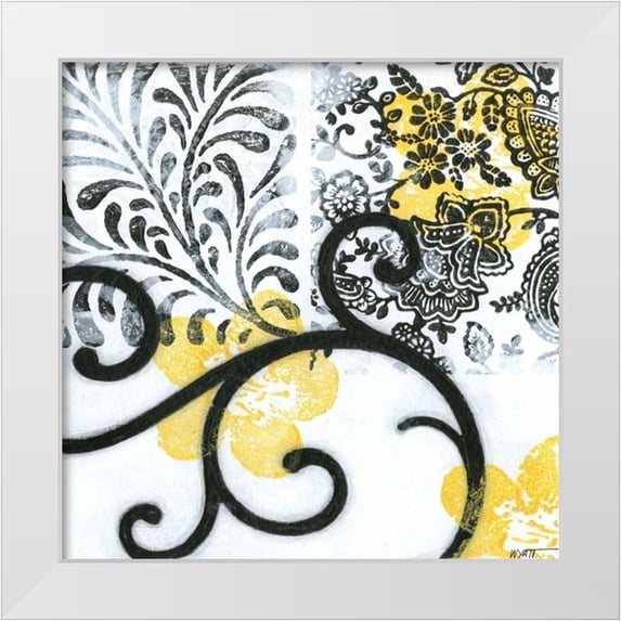 Wyatt Jr., Norman 12x12 White Modern Wood Framed Museum Art Print Titled - Opulence I