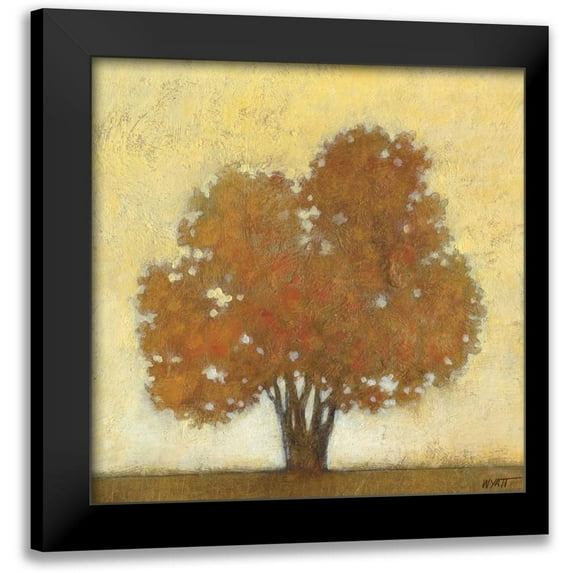 Wyatt Jr., Norman 15x15 Black Modern Framed Museum Art Print Titled - Autumn Morning