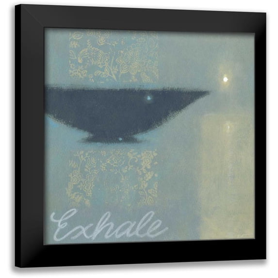 Wyatt Jr., Norman 15x15 Black Modern Framed Museum Art Print Titled - Exhale